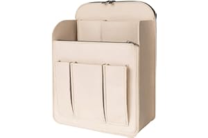 SHINGONE Filz Taschenorganizer Rucksack für Damen und Männer, Backpack Organizer mit Schlüsselanhänger, Rucksack Organizer Handtaschen für Rucksack Beige, XL