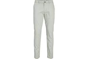 JACK & JONES Mens Slim Stretch Chino Trousers Cotton