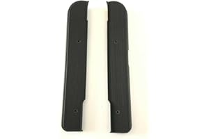 RMS S.P.A. COPPIA PEDANINE PEDANE NERE MARCHIATE PER CICLOMOTORE SI - SI FL