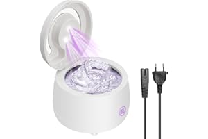 Kizaten Ultraschallreinigungsgerät Zahnschiene UV 43000Hz 28W Dental Pod für Zahnersatz,Aligner, Dentalgeräte,Mundschutz,Zahnbürstenköpfe,Schmuck,Ultraschall-Reinigungsbox (180ML)