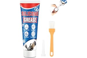 AstraVox Silicone grease, suitable for O-rings, rubber seals, multi-purpose grease for use in taps, valves, pipes, swimming pools, tap grease, waterproof, strong seal (1.06 oz)