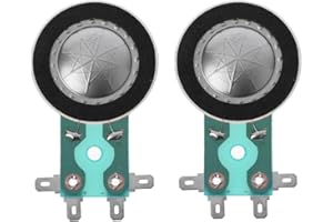 CCeCCe 2 Stück 25,4 mm Membran Ersatz Hochtöner Schwingspule Lautsprecher Horn DIY Reparatur Komponenten Teile für Mackie SRM450 V3 Yamaha JAY68625 PRV Audio RPDT175PH Foster Fostex N30 usw.