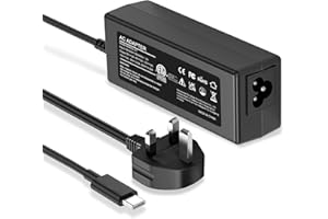 LTBSTOYE Universal Chromebook Charger USB C 45W Laptop Charger Compatible with Dell, Hp, Acer, Chromebook, Asus, Samsung, Sony Computer Charger Fast Charging Type C AC Adapter Power Cord Supply