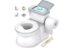 BabyBond Töpfchen für Kinder, Realistische Kindertoilette mit Musik für 2-3 Jahre | Baby Potty Training Toilet