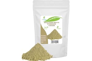 Multani mitti clay - 200 gr - Gör-det-själv-ansiktsmasker, kroppsmask, hårmask, mjuk peeling och skrubb, tvåltillverkning, an