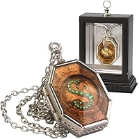 Collier Pierre Philosophale Harry Potter - Chaîne Dorée, Alliage, Neuf Avec étiquettes