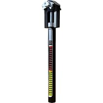 Airwings COMFORT1Plus gefederte Sattelstütze mit Gleitlager, 320mm Länge (Medium, Ø25,0mm) Sport & Freizeit