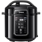 Midea Pressure Cooker 6L, 70% Faster 14 Presets, Nourish Pro, 9-in-1 Multi Cooker(Yogurt Maker, Rice Cooker, Slow Cooker, Sau