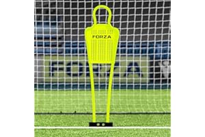 FORZA Maniquí de Tiro Libre de fútbol [Junior/Sénior] – Maniquíes de fútbol de PVC Reforzado con Bases con púas | Equipo de Entrenamiento de fútbol - Cuerpo de maniquí