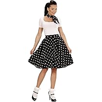 Set Accessori Anni 50 Per Donna - 6 Pezzi Vintage Con Cerchietto, Sciarpa E Occhiali - Foto 12