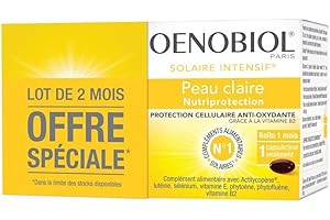 Oenobiol Solaire intensif nutriprotection duo 30 capsules