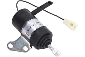 DECHOGA Kraftstoffabschaltmagnet, Kraftstoffabschalt-Stoppmagnet 16851-60014 Ersatz f¨¹r Kubota BX2230D RTV900R RTV900T B7410D BX1500D BX1800D¡­
