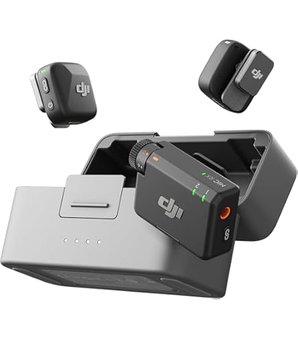 Microfono Wireless DJI Mic 2 - Cancellazione Rumore, 250m Portata, Bluetooth, Per Video - Foto 5