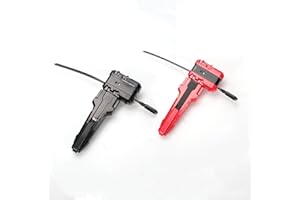 AIBREAY 2 X Lanceur avec Grip et toupie, toupies Starter Pack, Lanceur de X Gyros, Compatible avec Les gyroscopes de la série X, Noir Rouge Set