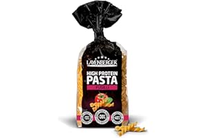 ‎LAYENBERGER Layenberger High Protein Pasta Fusilli - Eiweiß-Nudeln, 30% Weizen-Protein, Ballaststoffe, vegan Single Pack (1x 250 g)