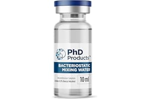 PhD Products Diluyente Bacteriostático - 10 ml - Solución reconstitucional ultra limpia - Laboratorio UE