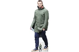 STAR CUTOUTS CS695 Life Size Cut Out with Mini Version of Liam Gallagher, Cardboard, Multi-Colour, 178 x 64 x 178 cm