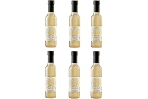 MARIANGELA PRUNOTTO Azienda Agricola Prunotto Mariangela - 6 Bottiglie Aceto di Mele Biologico, Integrale, Non Filtrato, Non Pastorizzato, Con Madre, 500 ml (6x500g)