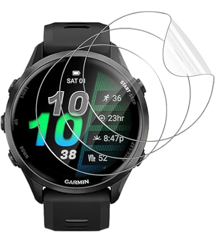 Lutree Panzerglas Für Garmin Forerunner 165 - 3er Set Display Schutzfolie 9H Härte