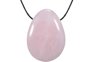 Morella Femme Collier 80 cm avec Goutte Pendentif Pierre Précieuse dans Petit Sac