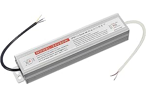 24V Transformer for LED Lights, BRIMETI 240V to 24V Transformer LED Driver 24V 60W 2,5A IP67 Waterproof Ultra Slim AC 240V to 24 Volt DC Constant Low Voltage LED Power Supply Outdoor