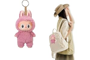 HYDTQCL Labubu Popmart Peluche, Muñeco Labubu, Labubu Llavero, Labubu Muñecos, Regalos de Cumpleaños para Niños y Niñas