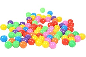 Play Balls for Ball Pit - Crush Proof Kids Ball Pit Balls, 50PCS Portable Play Balls Set, Barn lekhagebollar för tält, lekrum, barnpool
