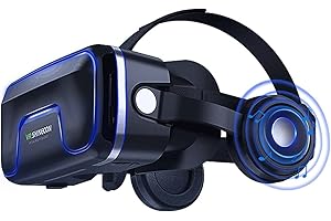 VR SHINECON VR Headset Virtual Reality Headset VR Glasses - for 3D VR Movies Video Games Compatible for Samsung Huawei Google Moto & All Android Smartphone