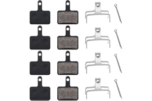 DECARETA Bicycle Brake Pads,4 Pairs Bicycle Disc Brake Pads,Good Replacement Pads for M315 M355 M515 M515-LA-M M525 NexaveC501 C601 M375 M395 M415 M416 M446 M465 M475 M485 M486