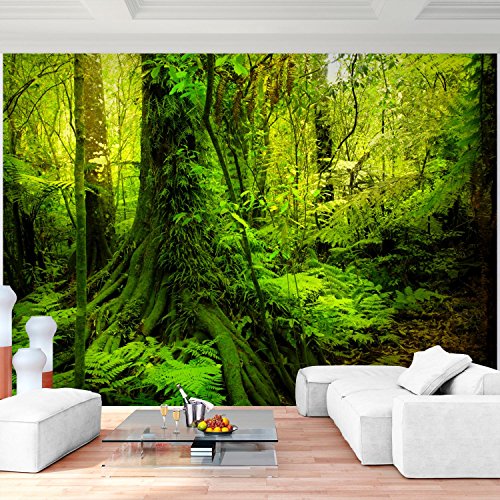 Fototapete Wald 352 x 250 cm - Vliestapete - Wandtapete - Vlies Phototapete - Wand - Wandbilder XXL - !!! 100% MADE IN GERMANY !!! Runa Tapete 9010011c