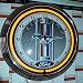 Produktbild NEONUHR NEON CLOCK FORD MUSTANG RACING CARBON DESIGN WANDUHR BELEUCHTET MIT ORANGE NEON RING-ERHÄLTLICH AUCH MIT ANDEREN NEON FARBEN-SIEHEN VERGLEICHSBILDER!