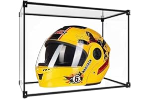 VAVAVIA Vetrina acrilica, Vetrina impilabile trasparente, Vetrina da collezione Antipolvere Self-assembly con porta per le figure del giocattolo Automobili modello che raccolgono le figure (40x30x35cm)