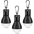 Winzwon Campinglampe, LED Camping Laterne, Tragbare Zeltlampe Laterne Glühbirne Set-Notlicht COB 150 Lumen Wasserdicht Campin