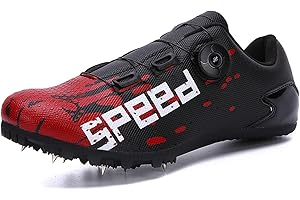 ERIBBY Track Schuhe Sportliche Laufschuhe Sneakers Sprint Field Racing Spike Schuhe für Männer und Frauen
