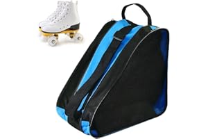 YWKJDDM Roller Skate Bag, Unisex Ice Skate Bag with Adjustable Shoulder Strap, Roller Skate Carry Bag, Oxford Cloth Skating Accessories for Women Men Adults
