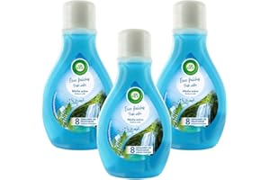 Air Wick Désodorisant Continu Mèche Active Eaux Fraiches - Lot de 3