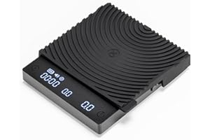 TIMEMORE Digital Mini Coffee Scale, Multifunction Mini Espresso Scale with Timer, Ultra Thin and Lightweight for Baking and Cooking