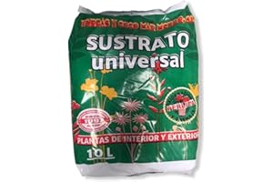 VIPARPLANT Sustrato Universal Ecologico 10 litros - Especial para Plantas de Interior y Exterior (Sustrato 10 litros)