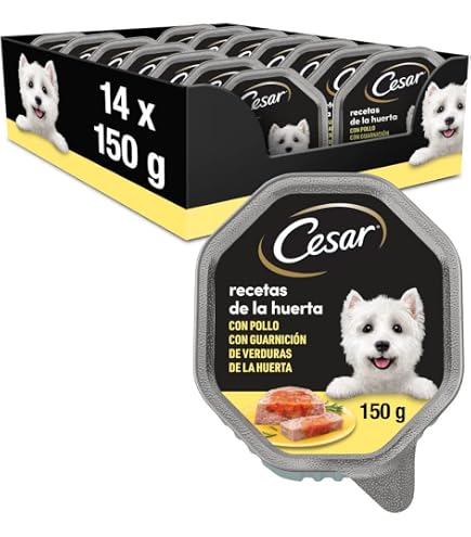Pâtée Pour Chien Cesar Savoureuse En Sauce - 12 Sachets Fraîcheur (Bœuf, Poulet, Agneau, Dinde), Lot De 3 Boîtes - 4