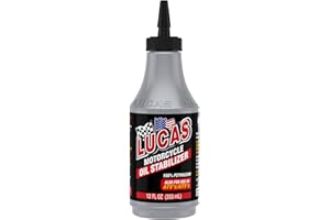 Lucas Oil 10727 Motorcycle Oil Stabilizer-355ml