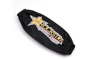 MiJunHD Motorcycle Rear Shock Absorber Pedal Shock Absorber Dust Cover Waterproof Protective Cover ATV Electric Vehicle Off-road Motorcycle, 35CM (ROCKST)