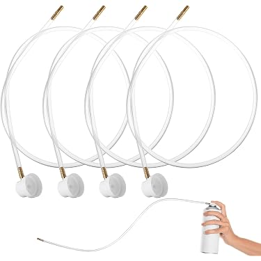 Aerosol-Düsenverlängerungsschlauch – 360 Grad, 50 Cm Lang, 4,5 Mm Durchmesser, Für Sprühdosen