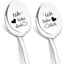 Regalo Casa Nuova,Regalo Natale,Regali per Casa Nuova,Regali per la Casa,Casa Nuova Idee Regalo,Regali Casa Nuova,Regali Coppia,Regalo Famiglia,2pcs Cucchiaini da Caffè Acciaio Inossidabile