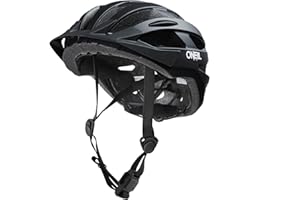 O'NEAL | Casco da Mountain Bike | Urban e Trail Riding | Leggero: solo 310g, grandi ventilatori per la ventilazione, standard di sicurezza EN1078 | Casco Outcast Plain V.22 | Adulto | Nero | L/XL