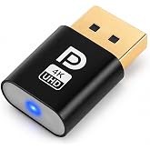 PrimeX PX-5261 DisplayPort 4K UHD Display Dummy Plug, DP Sanal Monit&ouml;r Adapt&ouml;r&uuml;, Ekran Kartı Em&uuml;lat&ouml;r&uuml;, Headless Display Emul