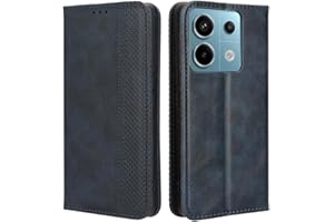 GOKEN Funda para Xiaomi Redmi Note 13 Pro 5G / Poco X6 5G Funda, Leather Folio Carcasa con Billetera, Magnética Premium PU/TPU Cuero FILP Case Cover con Soporte/Tapa Tarjetas (Azul)