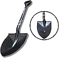 ProRock Heavy Duty Shovel with D Handle | Export Quality | Round Head | PowderCoated - Rust Proof | Agriculture Garden Tool