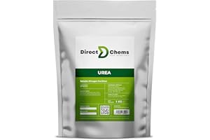DIRECTCHEMS Water Soluble UREA Prills 1KG | Nitrogen Fertiliser | Nutrient Concentration