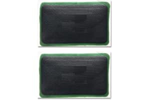 BEYEQCEZ 2 Pezzi 80 * 130 Millimetri Auto Moto Universale Riparazione del Pneumatico Patch, Auto e Moto Attrezzi e kit per riparazione pneumatici, Toppa di riparazione pneumatici universale per moto auto