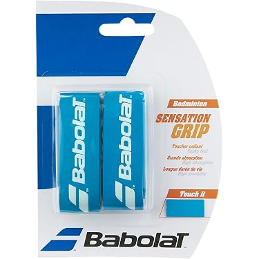 Grip Babolat Sensation - Pour Raquettes Badminton - Adhérence Absorbante - 25x840 Mm